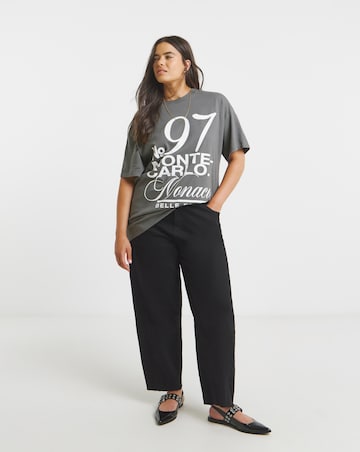 Charcoal Monaco Graphic T-Shirt