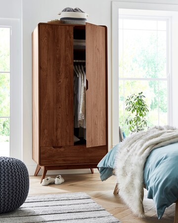 Oslo 2 Door 1 Drawer Wardrobe
