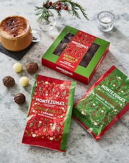 Montezuma's Caramel, Peanut Butter Snow Balls &amp; Merry And Bright Truffles