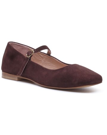 Hush Puppies Pasha Suede Ballerina