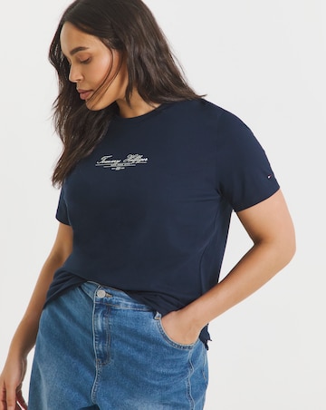 Tommy Hilfiger Script Crew Neck Short Sleeve T-shirt