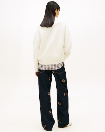 Tommy Jeans Mockneck Badge Sweater