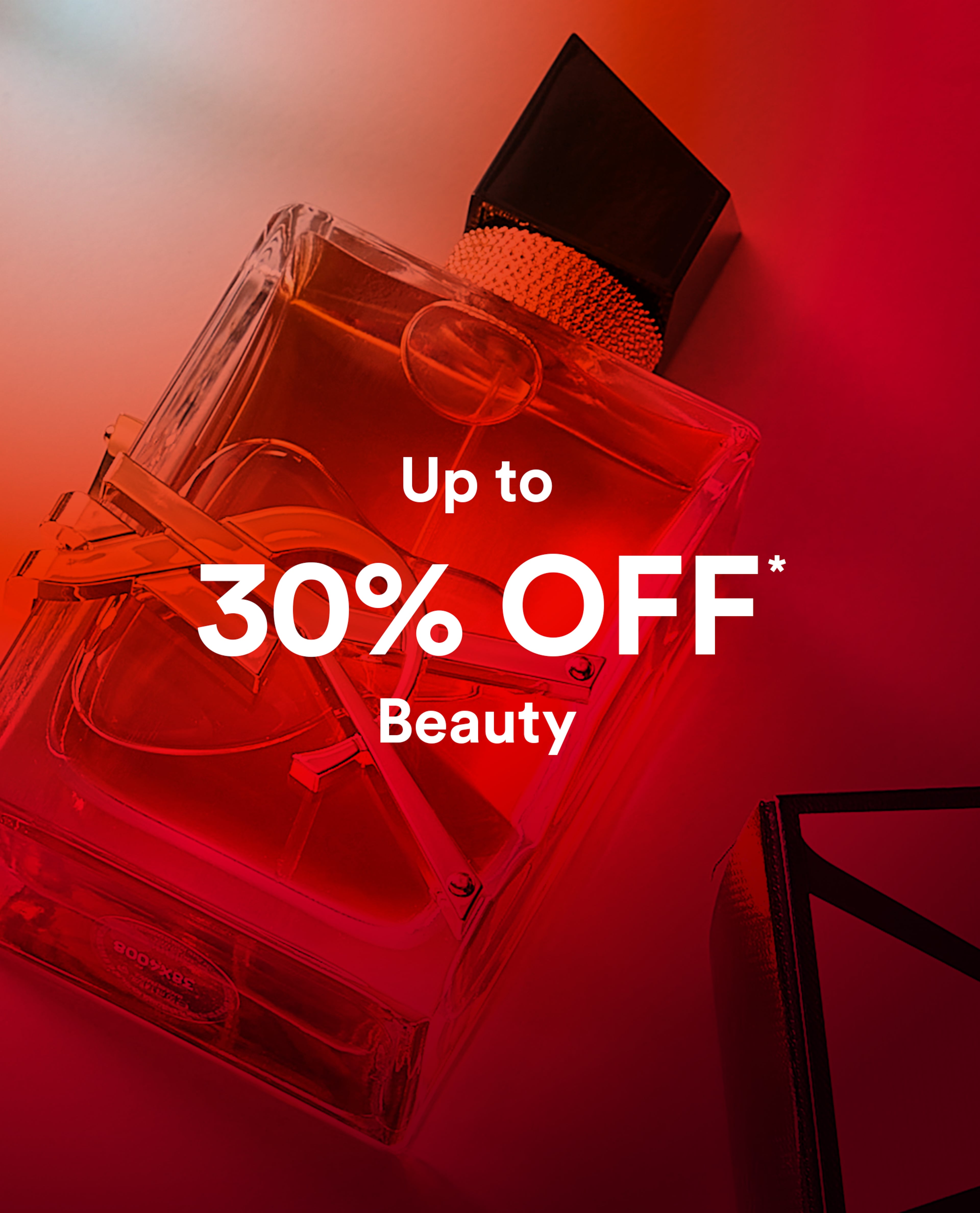 Up to 30% off beauty