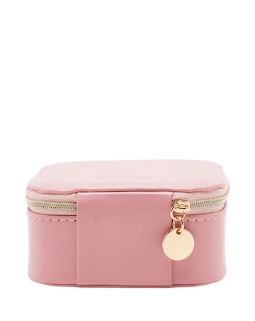 Sophia Lane Pink & Green Floral Jewellery Box