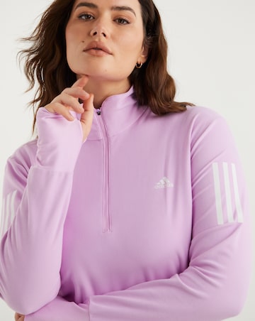 adidas Own The Run Running 1/2 Zip