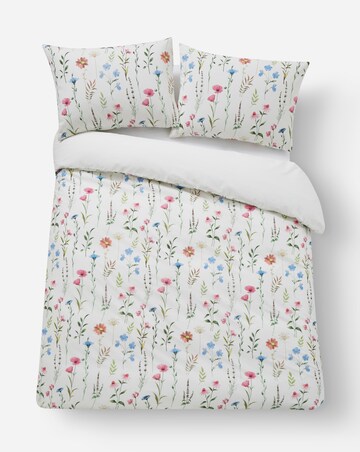 Julipa Balmoral Floral Cotton Blend Duvet Set