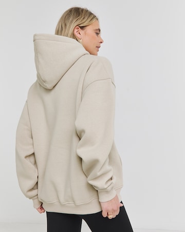 Tala Oversized Hoodie with Borg logo