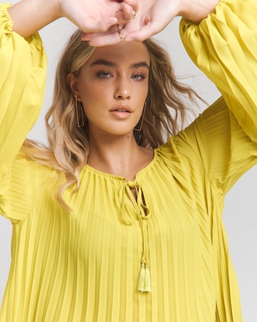 Joanna Hope Pleated Blouse