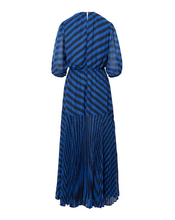 Joanna Hope Stripe Print Tea Dress