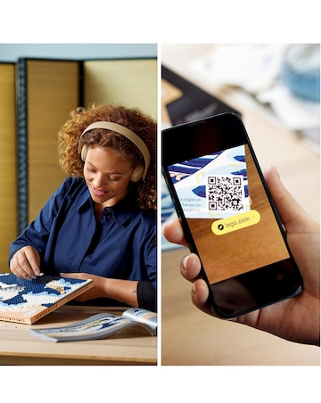 LEGO ART Hokusai - The Great Wave Wall Art Adults Set 31208