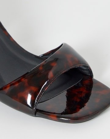 Coco Barely There Block Heel Sandals - Extra Wide Fit (EEE)