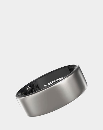 Ultrahuman Ring AIR Bluetooth Smart Ring - Raw Titanium - Size 9