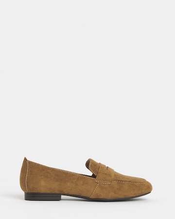 Barbuda Soft Square Toe Loafers - Wide Fit (E)