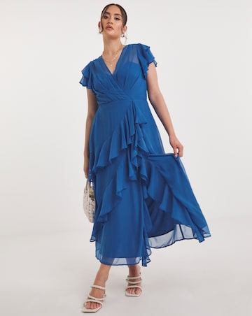 Joanna Hope Ruffle Maxi Dress