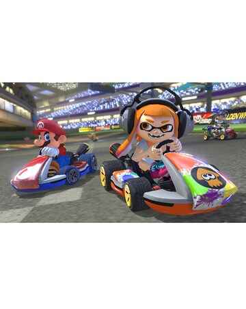 Nintendo Switch OLED White Console + Mario Kart 8 Deluxe bundle