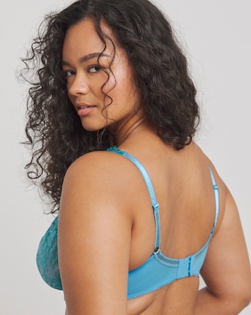 Pretty Secrets (2 Pack) Ella Lace Full Cup Wired Bras (B-H) Lilac/Blue