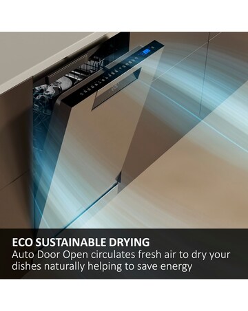 Install - Haier i-Pro Shine Series7 XF4A4M0W80 Dishwasher 14 Place White