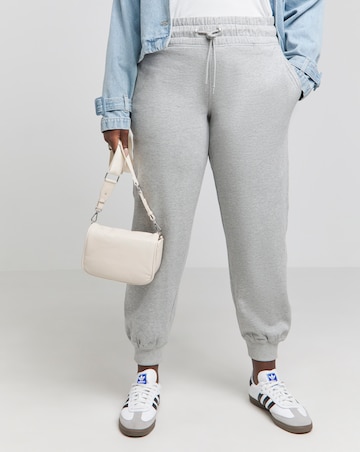 Grey Marl Core Joggers with Pockets