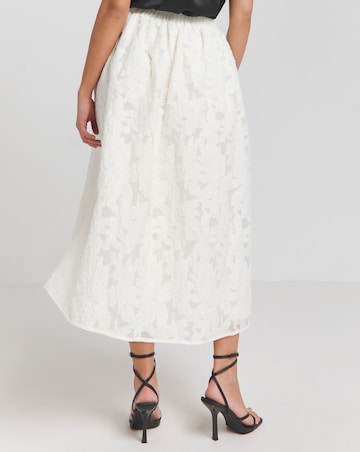 Joanna Hope Textured Skirt