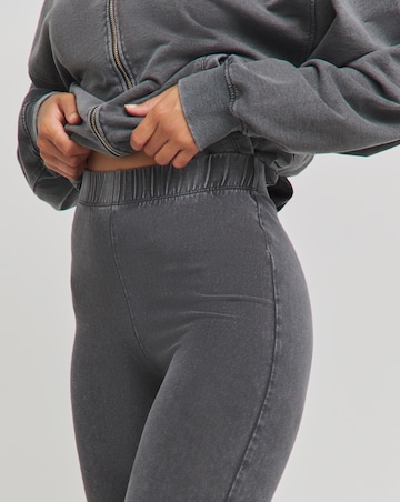 Acid Wash Cotton Leggings