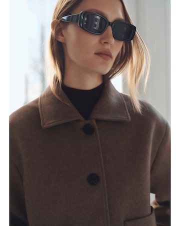 Mango Wool jacket with Pockets