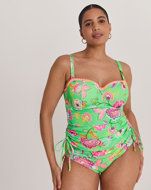 Figleaves Bandeau Underwired Tankini Top