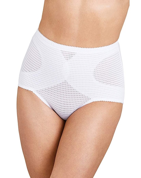 Miss Mary of Sweden Diamond Pantee White
