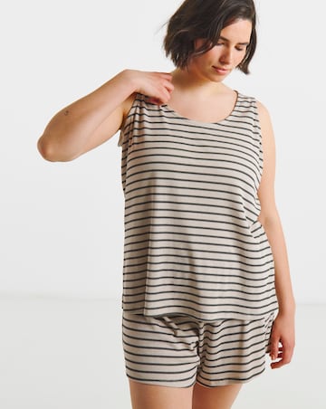 Pretty Secrets Vest And Short Lounge Set