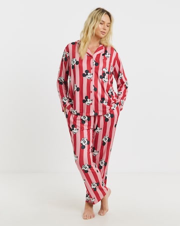 Mickey Mouse Button Through Pyjama Set