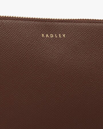 Radley Dukes Place Medium Top Zip Chocolate Leather Cross-Body Bag