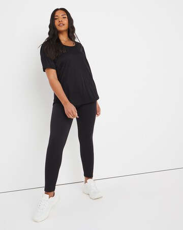 Sustainable Black Active T-shirt