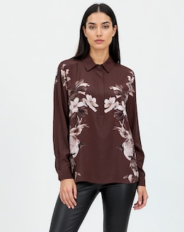 Religion Floral Graphic Shirt