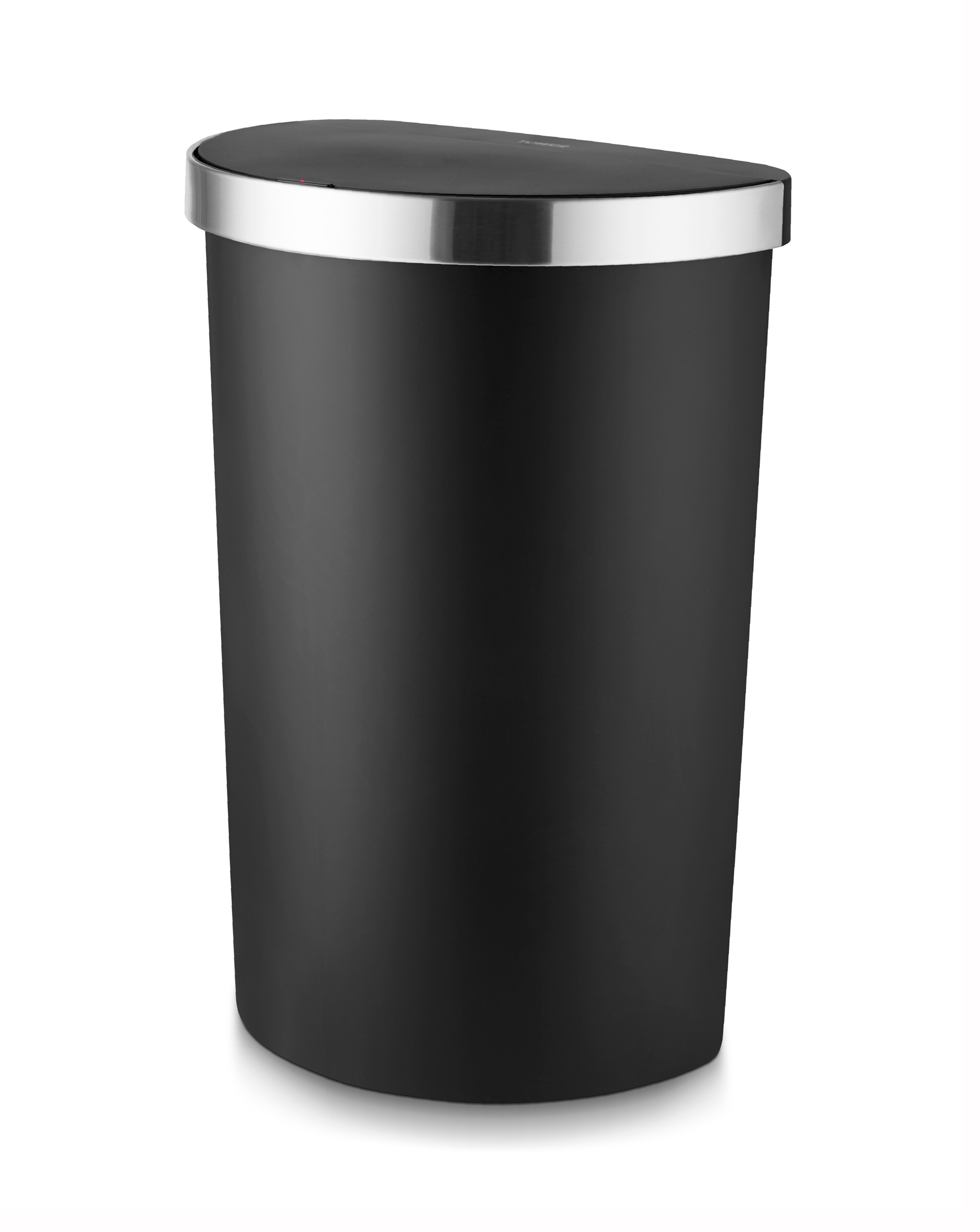 Tower Black 50L Curved Sensor Bin