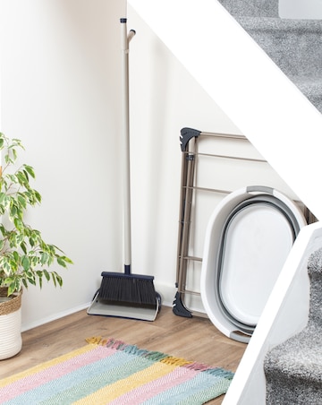 Beldray Deep Clean Extendable Long Handled Dustpan & Broom