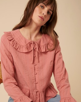 Nobody's Child Britney Ruffle Blouse