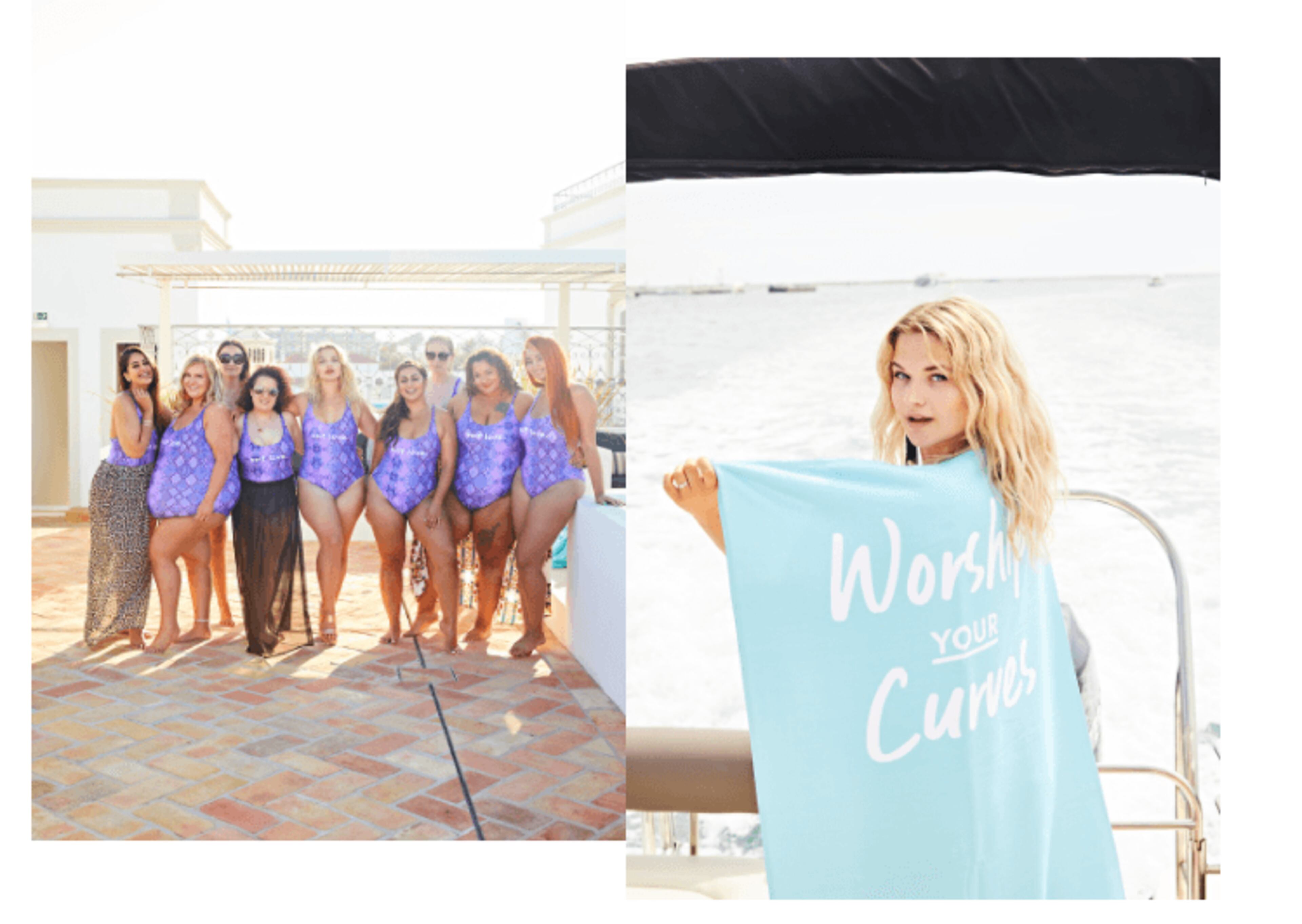 Models at 'Simply Be Island' in Portugal
