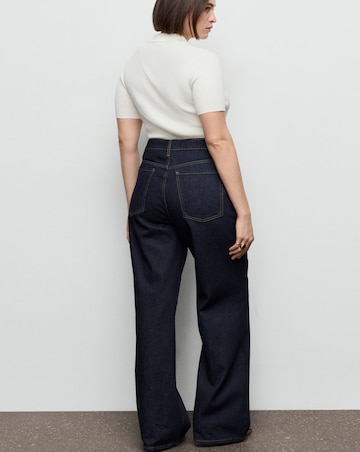 Mango High-Rise Wide Leg Jean