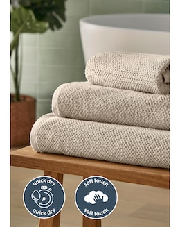 Silentnight Popcorn Pack of 2 Towels