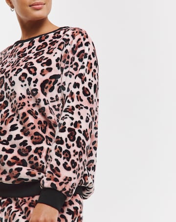 Pretty Secrets Animal Print Fleece Twosie