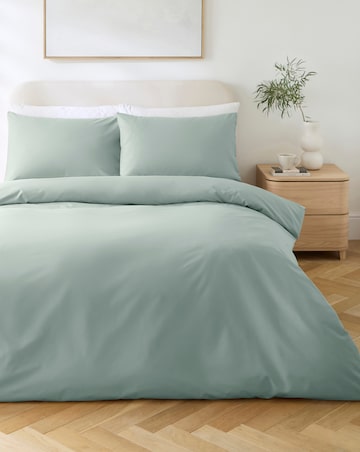 Non Iron Plain Dye 30cm Fitted Sheet