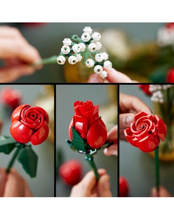 LEGO Icons Bouquet of Roses Flowers Set for Adults 10328