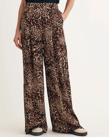 Nobody's Child Leopard Zeena Full Length Trouser