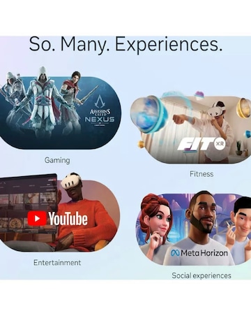 META Quest 3S Mixed Reality Headset - 256GB