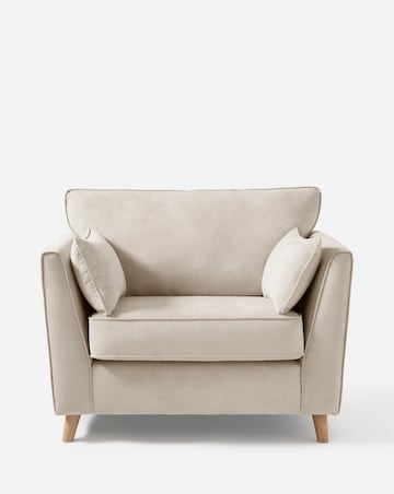 McKenzie Chenille Snuggle Chair