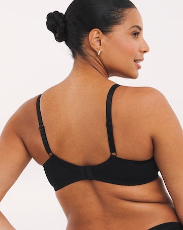 Pretty Secrets (3 Pack) Full Cup Wired Bras (B-E) Black