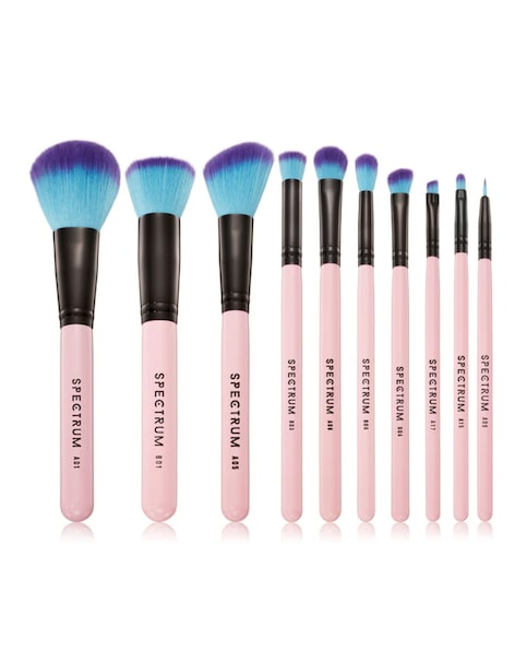 Spectrum 10 Piece Essential Makeup Brush Set