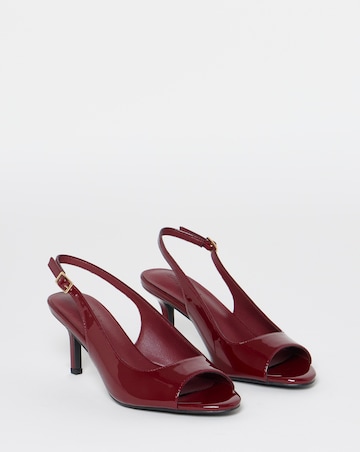 Bex Peep Toe Heel Sandals - Extra Wide Fit (EEE)