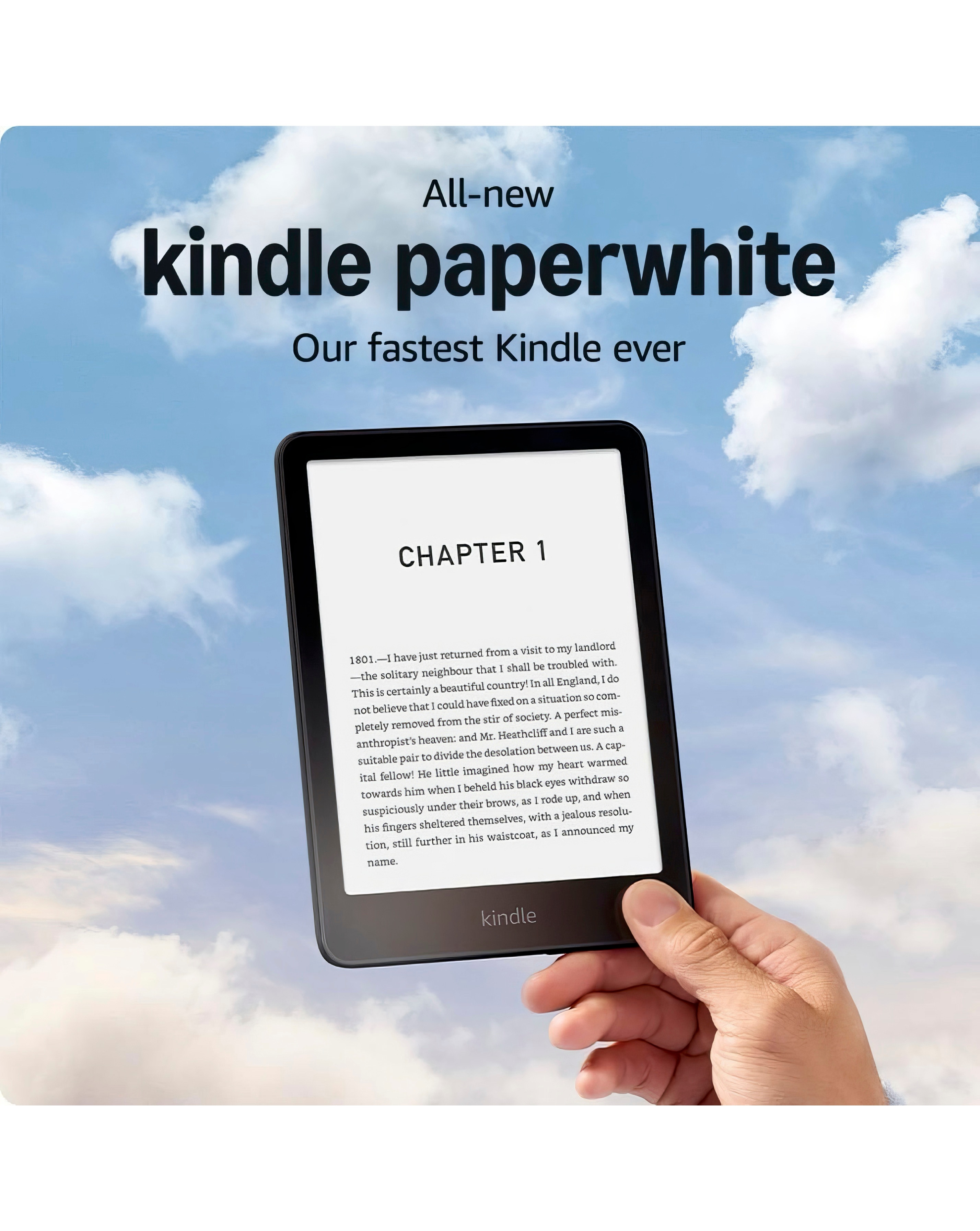 Amazon Kindle Paperwhite (2024) 7in 16GB E-Reader - Black | Simply Be