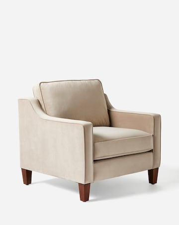 Amy Velvet Oversized Armchair