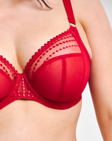 Elomi Matilda Plunge Wired Bra Haute Red